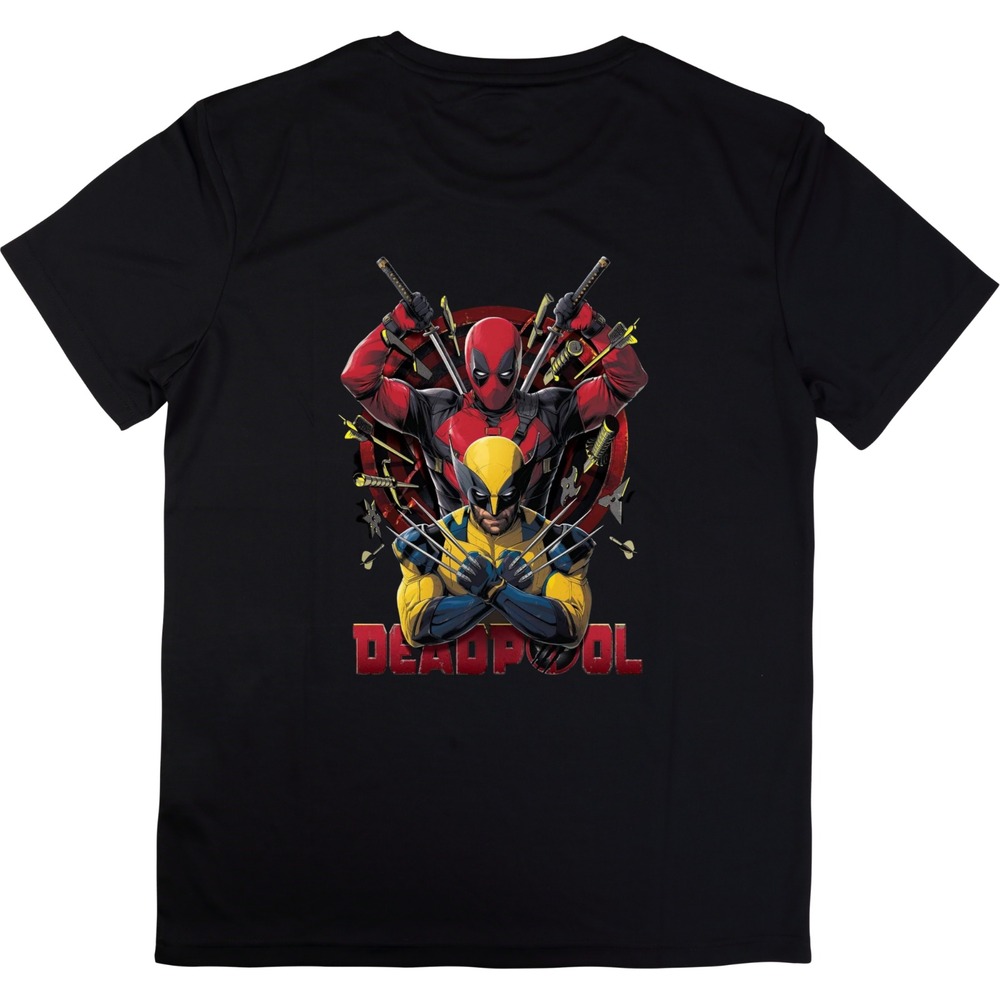 Deadpool Wolverine Marvel T Shirt Adult Unisex 2XL